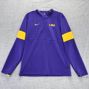 Nike LSU Tigers Pullover Men's Medium Performance Jacket